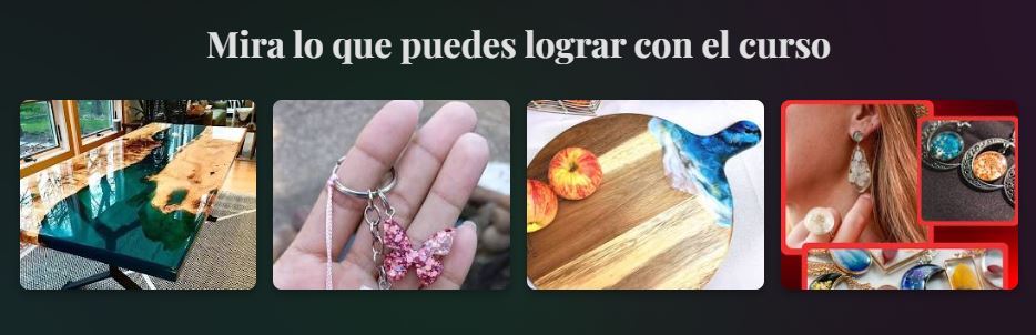 Aprende a Crear Piezas Únicas con Resina Epoxi + lista de proveedores exclusivos